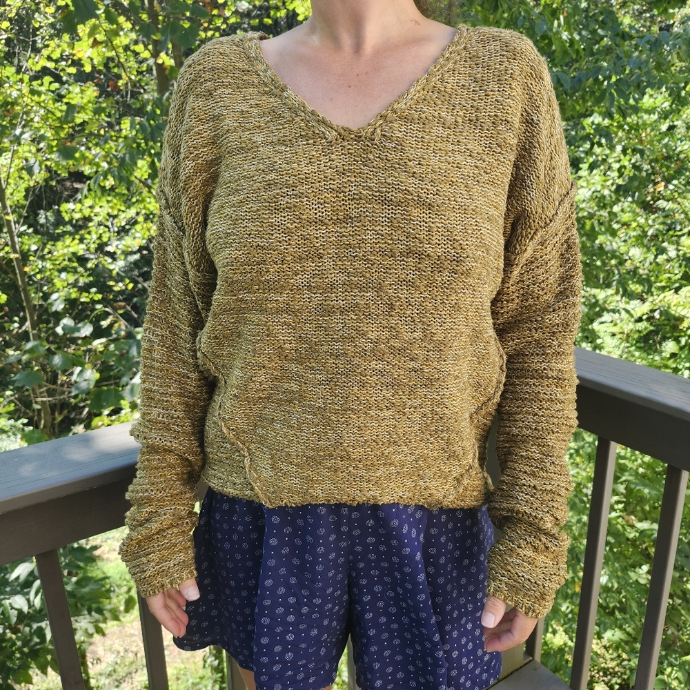 Universal threads cotton loose knit sweater sz M
